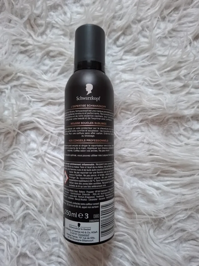 Mousse sublime boucle Schwarzkopf - photo numéro 2