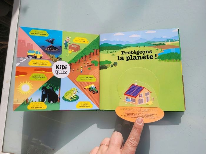 Livre animé Kididoc ♻️ Protégeons la planète ! 🌎 - photo numéro 3