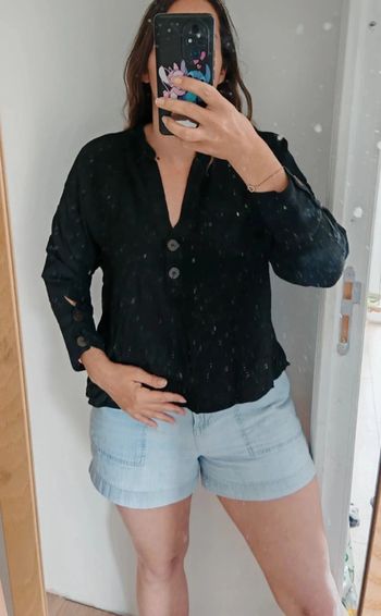 Haut fin manches longues