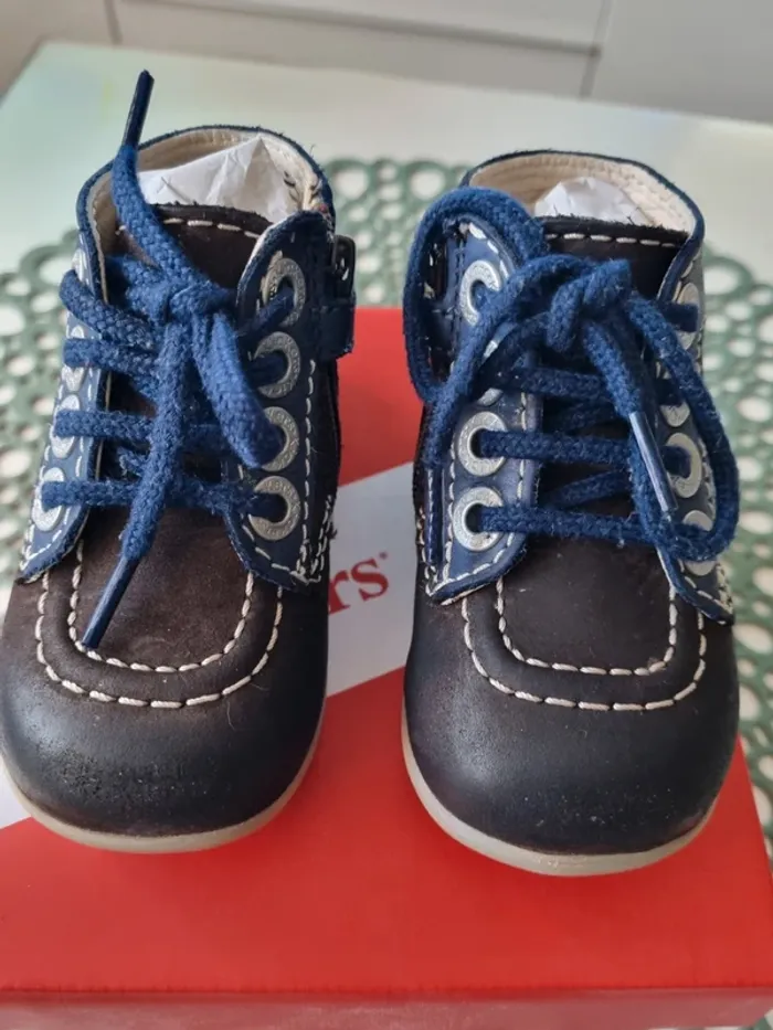 Bottines kickers pointure 19 - photo numéro 7