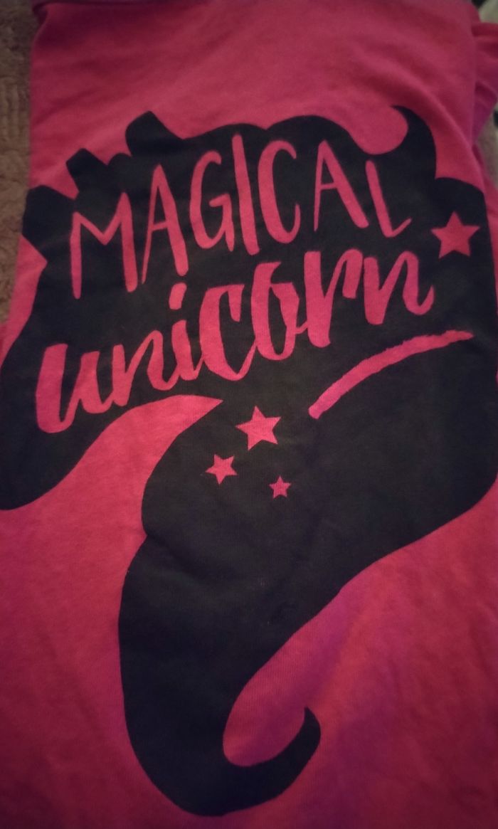 Pyjamas deux pièces Licorne 100% coton - photo numéro 2