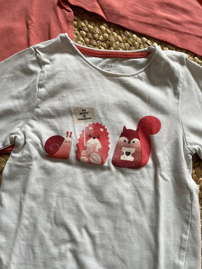 Lot t-shirt manches longues - photo numéro 2