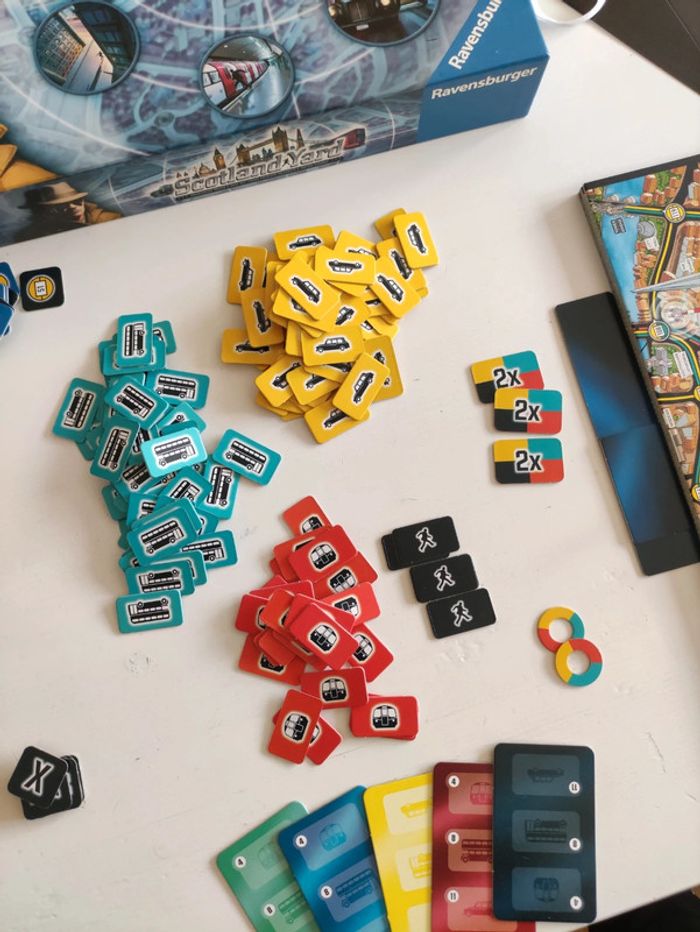 Jeux de société Scotland Yard complet - photo numéro 3