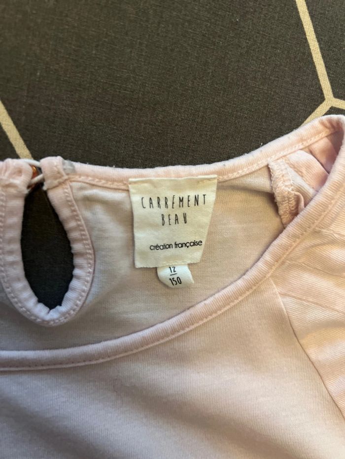 T-shirt manches courtes évasées 12 ans - Carrément Beau - photo numéro 5