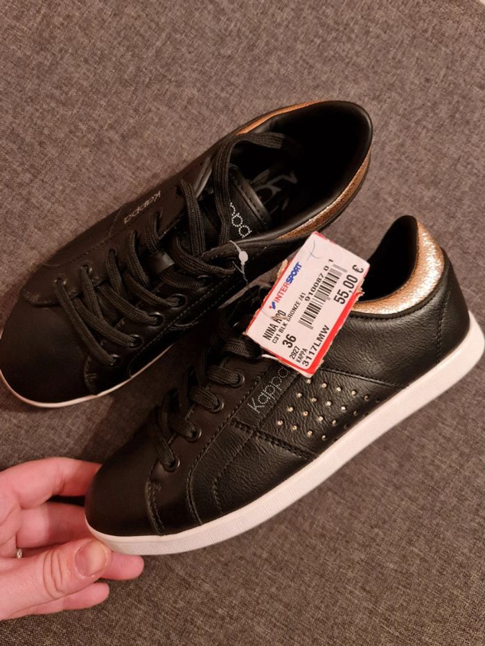 Basket en cuir kappa 36 neuve - photo numéro 9