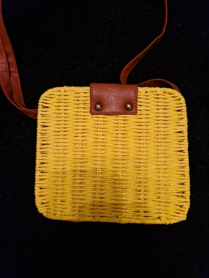 Sac à main en rotin - photo numéro 7