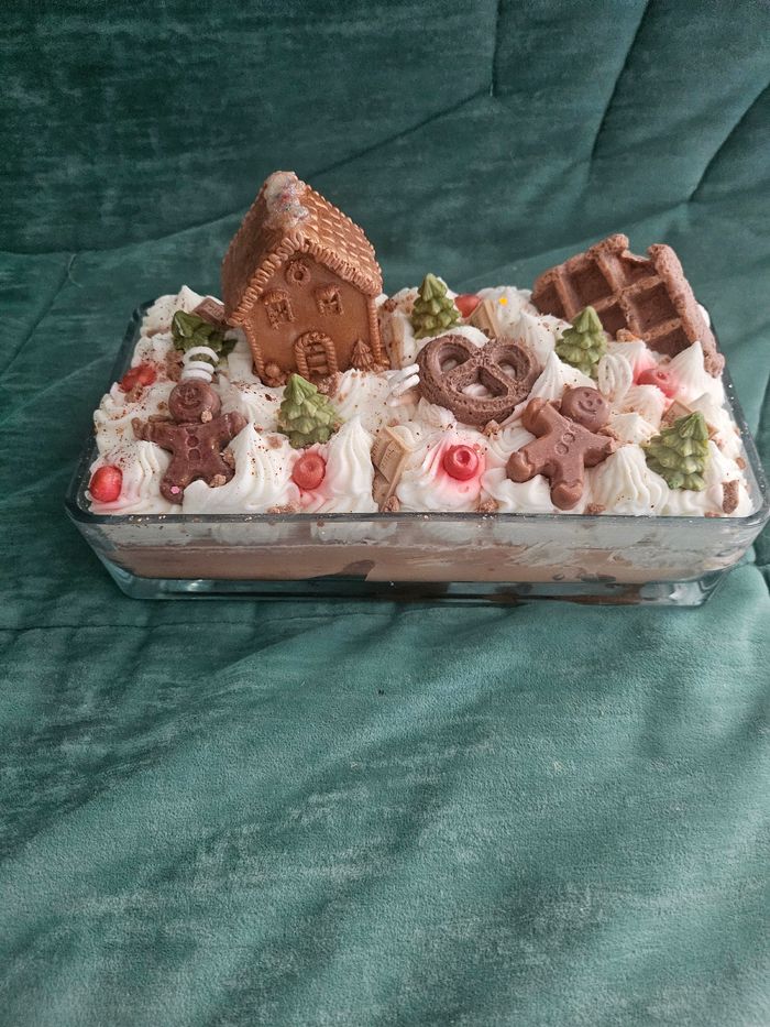 Bougie gourmande au tiramisu italien