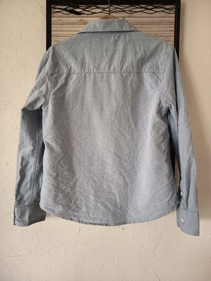 Chemise manches longues bleu ciel - photo numéro 3