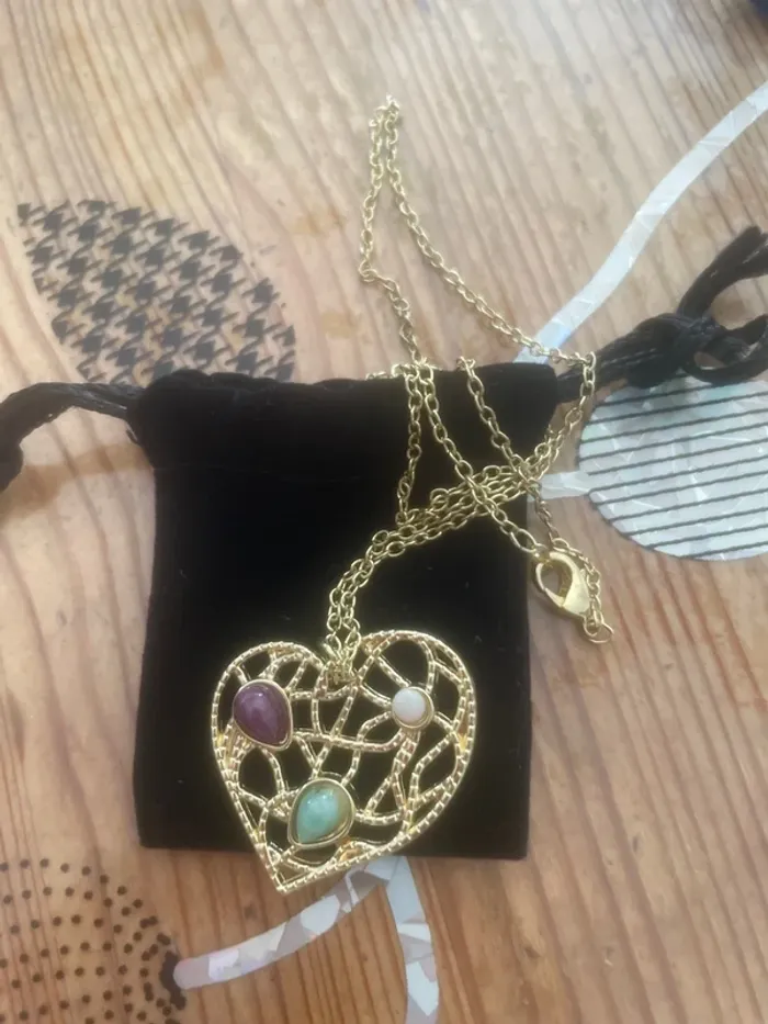 Collier cœur