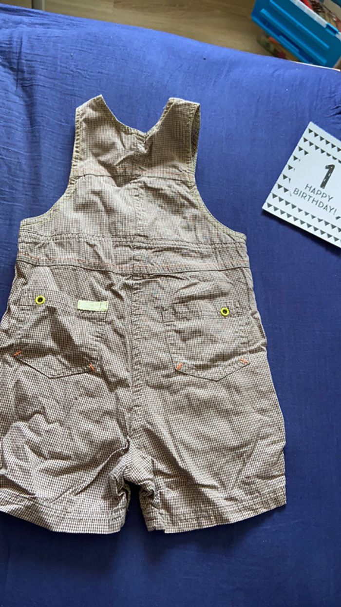 Salopette courte 12 mois 74 cm orchestra - photo numéro 2