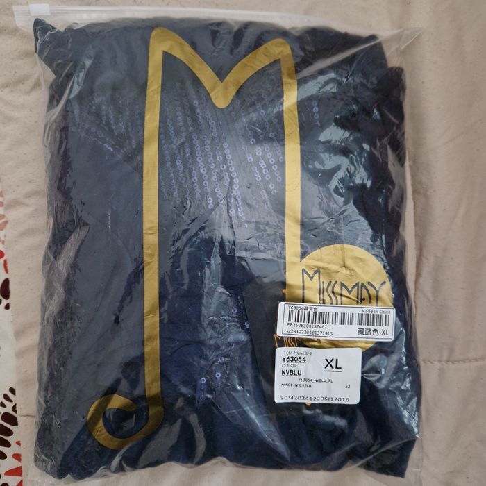 Robe cérémonie/ Demoiselle d'honneur bleu marine, Taille XL, Neuve - photo numéro 6