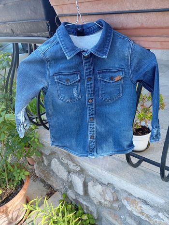 Veste en jean Shein taille 3/4 ans