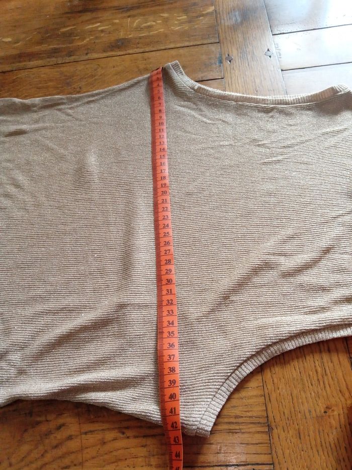 Haut en maille taille 38/40 col roulé - photo numéro 3