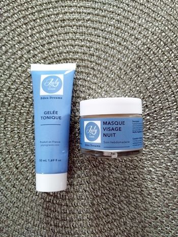 🪷 Lot Gelée Tonique + Masque Visage Nuit - Neufs ⭐