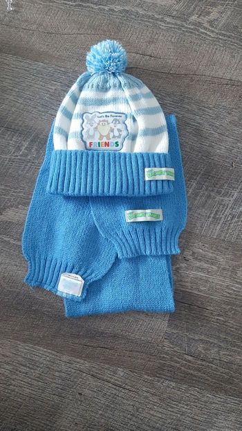 Écharpe et bonnet looney tunes