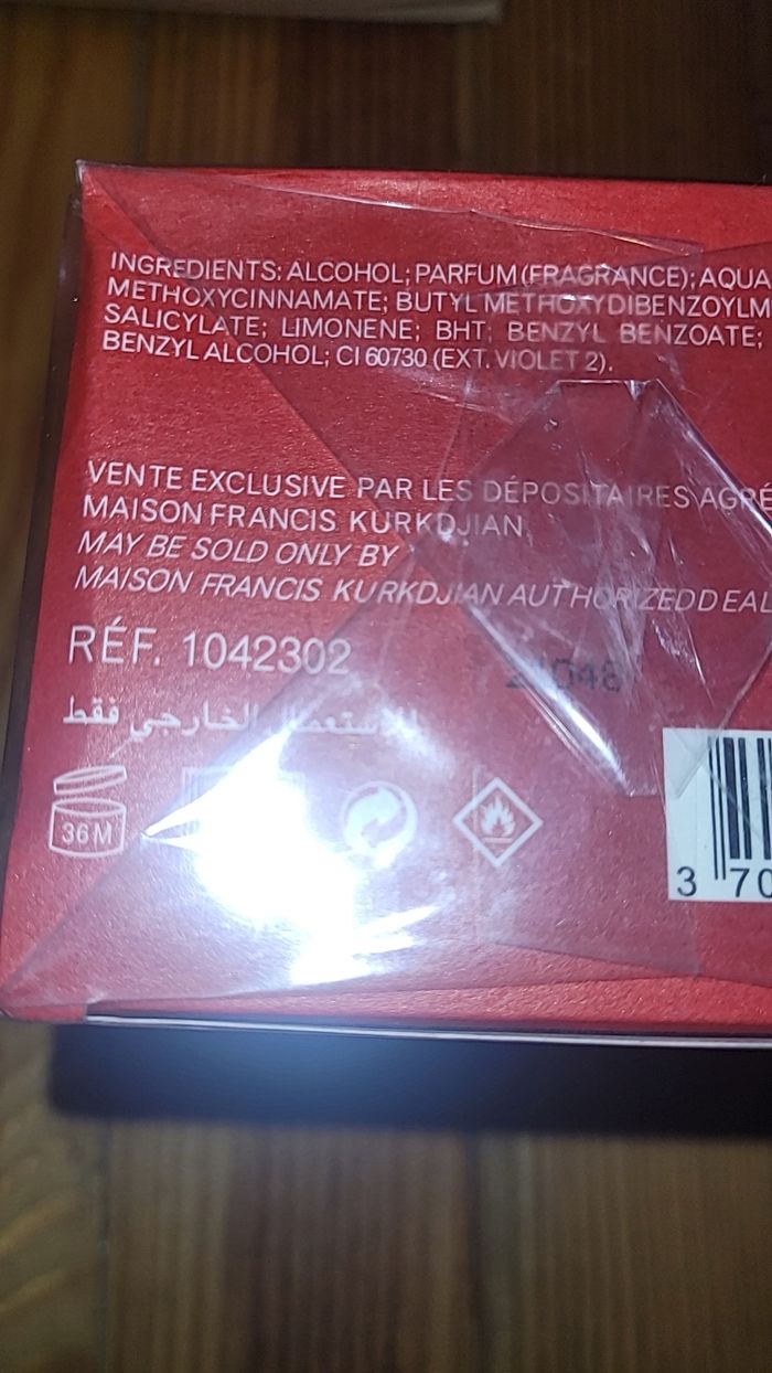 Extrait de parfum Baccarat - photo numéro 9