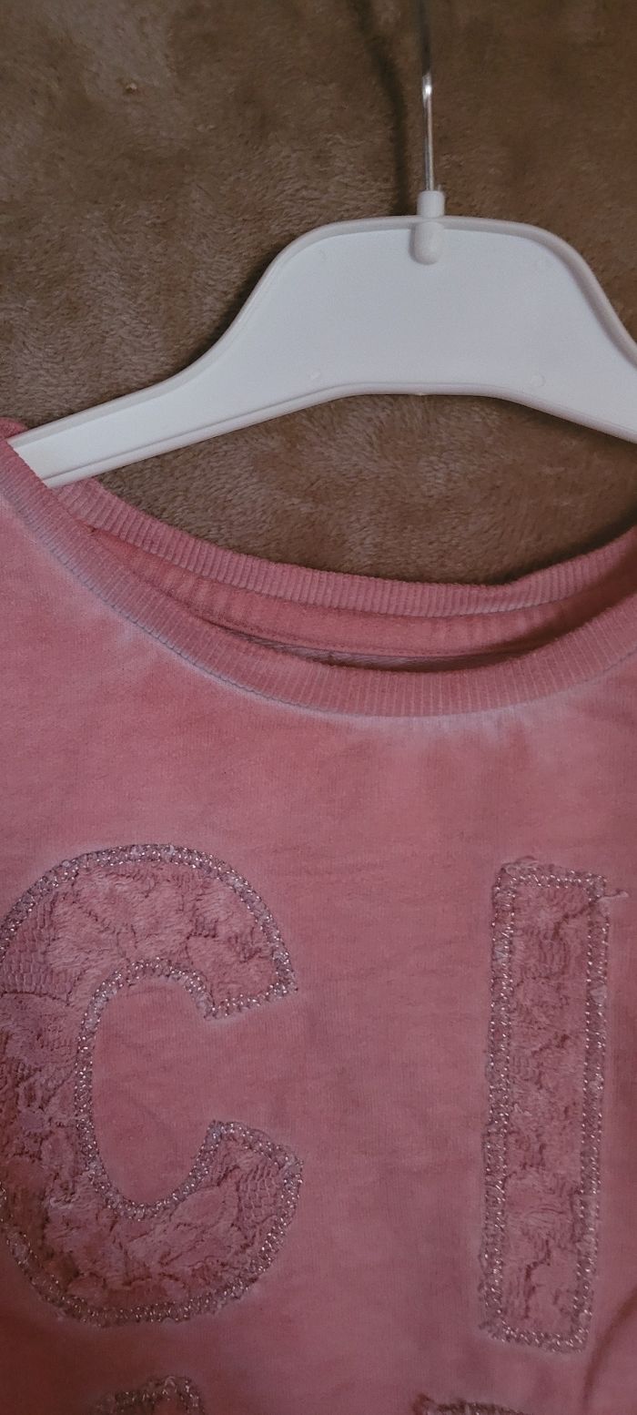 Pull avec dentelle - photo numéro 3