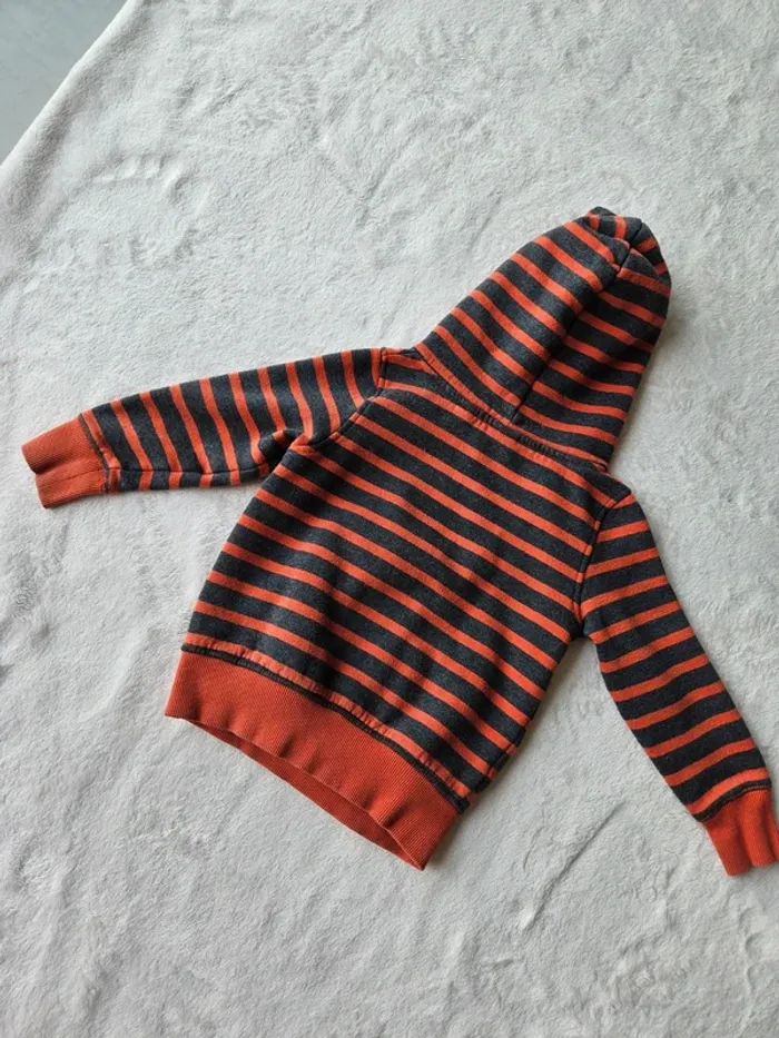 Sweat à capuche dinosaure 3 ans - photo numéro 4
