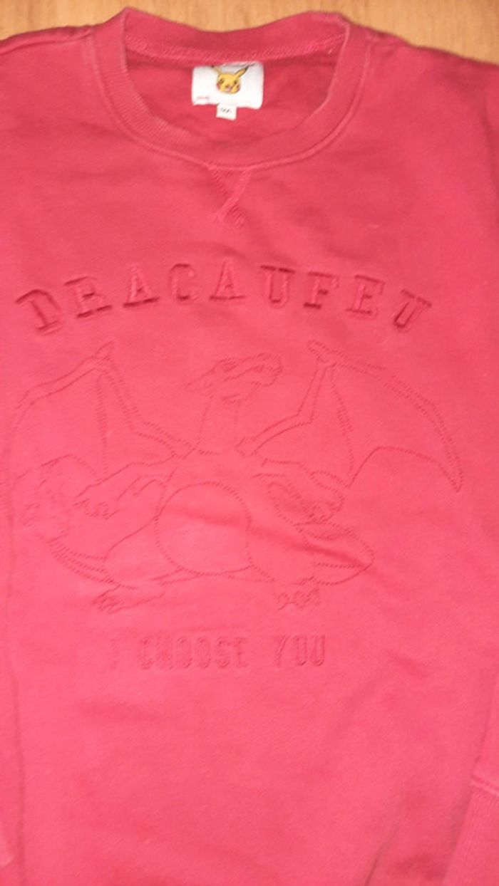 Sweat pokemon dracaufeu pokemon la compagnie des petits 12 ans - photo numéro 2