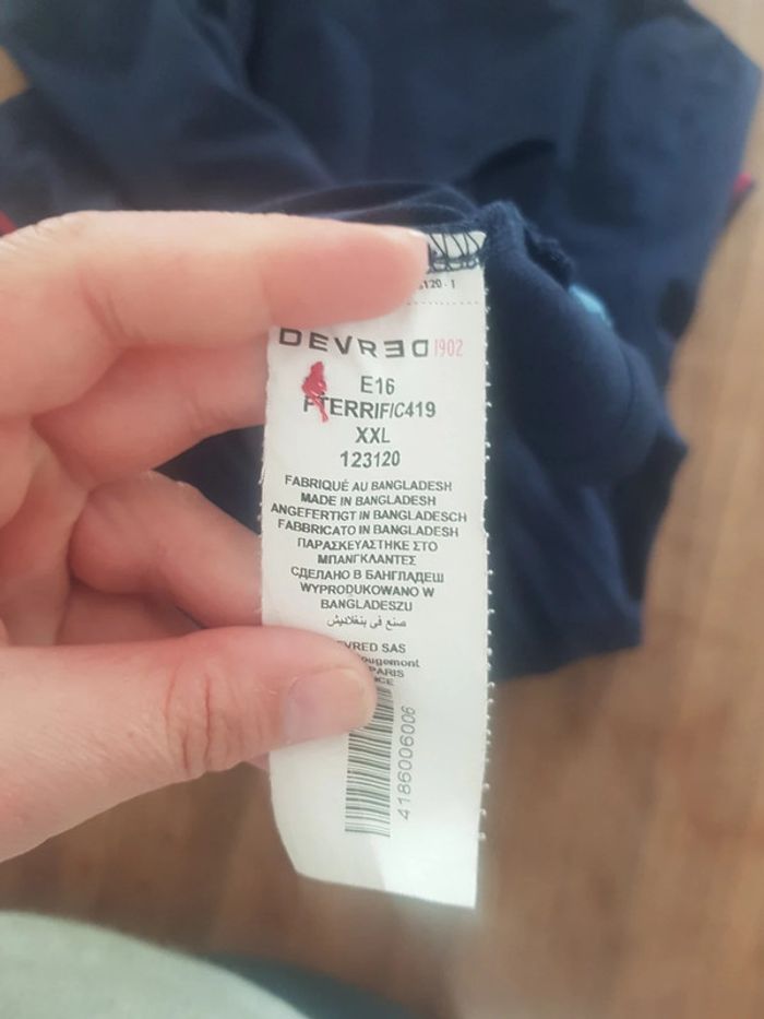 Polo devred marine xxl - photo numéro 6