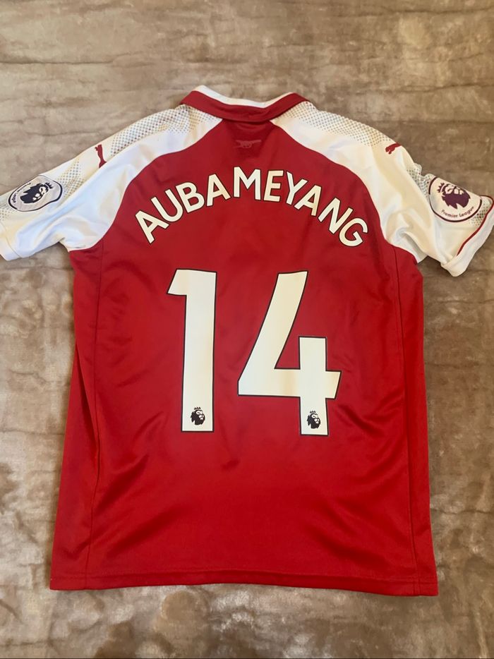 Maillot aubameyang arsenal