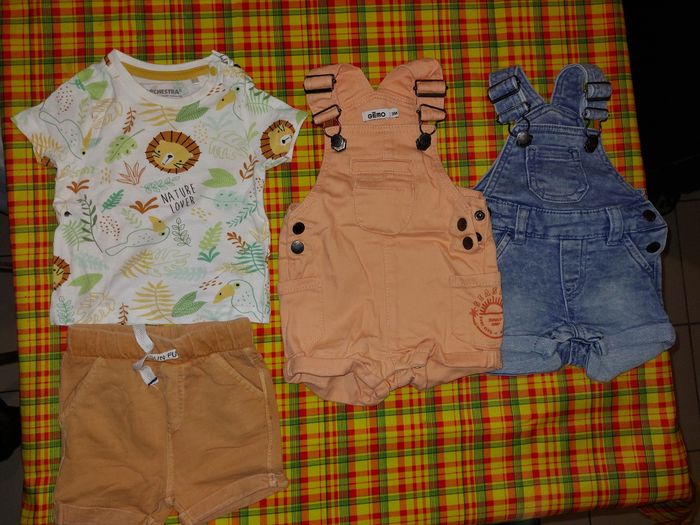 vêtements bébé garcon 3mois (59cm_ 62cm) été - photo numéro 2