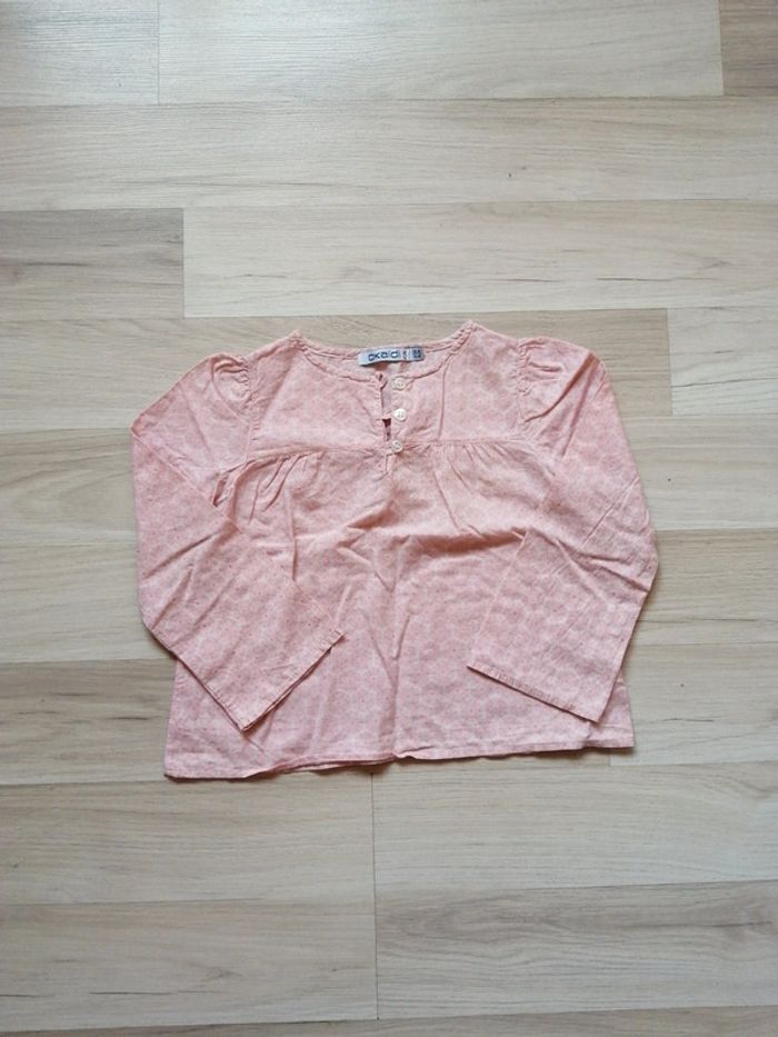 Chemisier manches longues