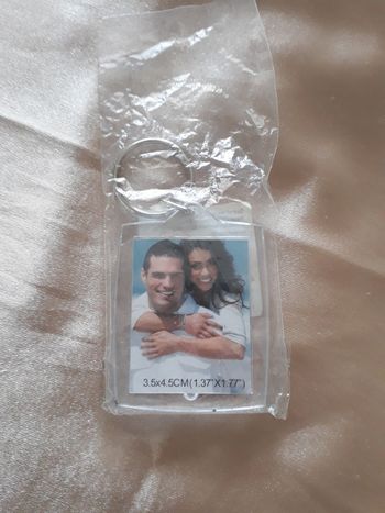 Porte-clés photo personnalisable