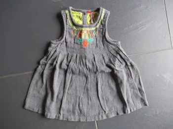Robe fille 1 an / 12 mois Orchestra comme neuve + don de vêtements