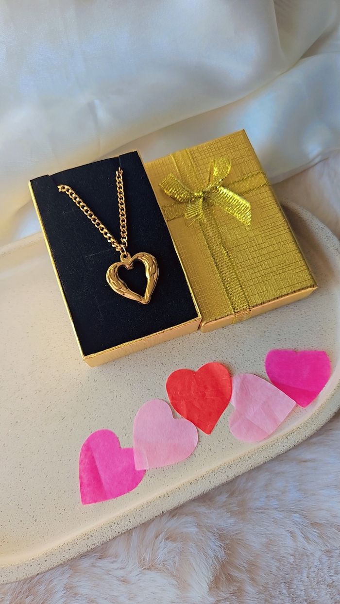 Collier pendentif cœur