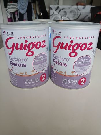 Guigoz  optipro relais  deuxième âge