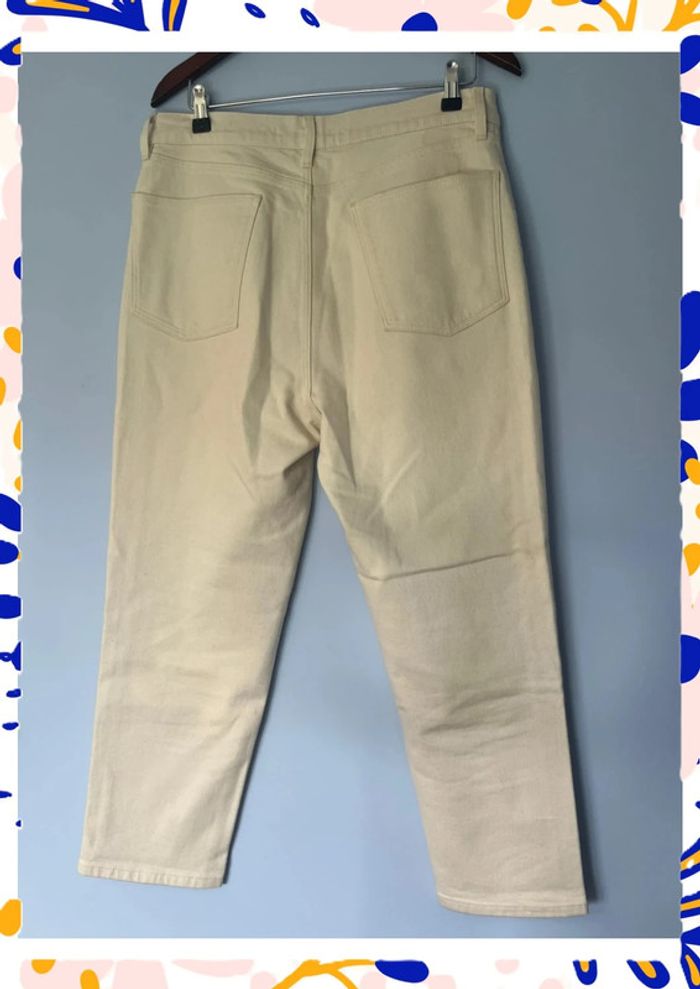 Jean blanc cassé à texture discrète – Comptoir des Cotonniers – Taille US 32 / EU XL - photo numéro 6