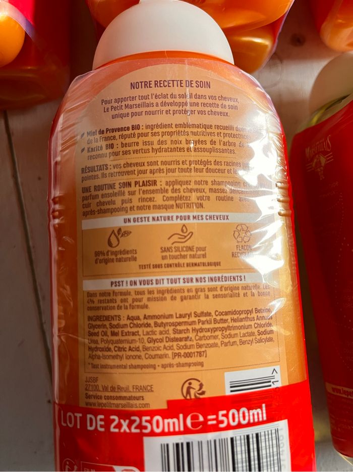 Shampoing le petit marseillais - photo numéro 2