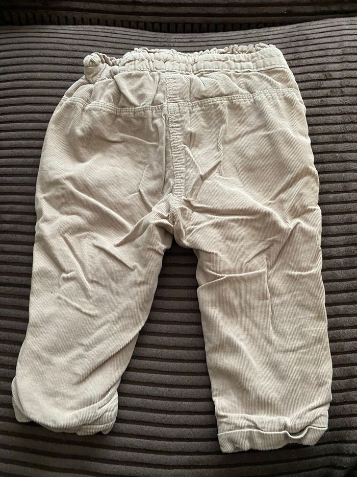 Pantalon velours 12 mois