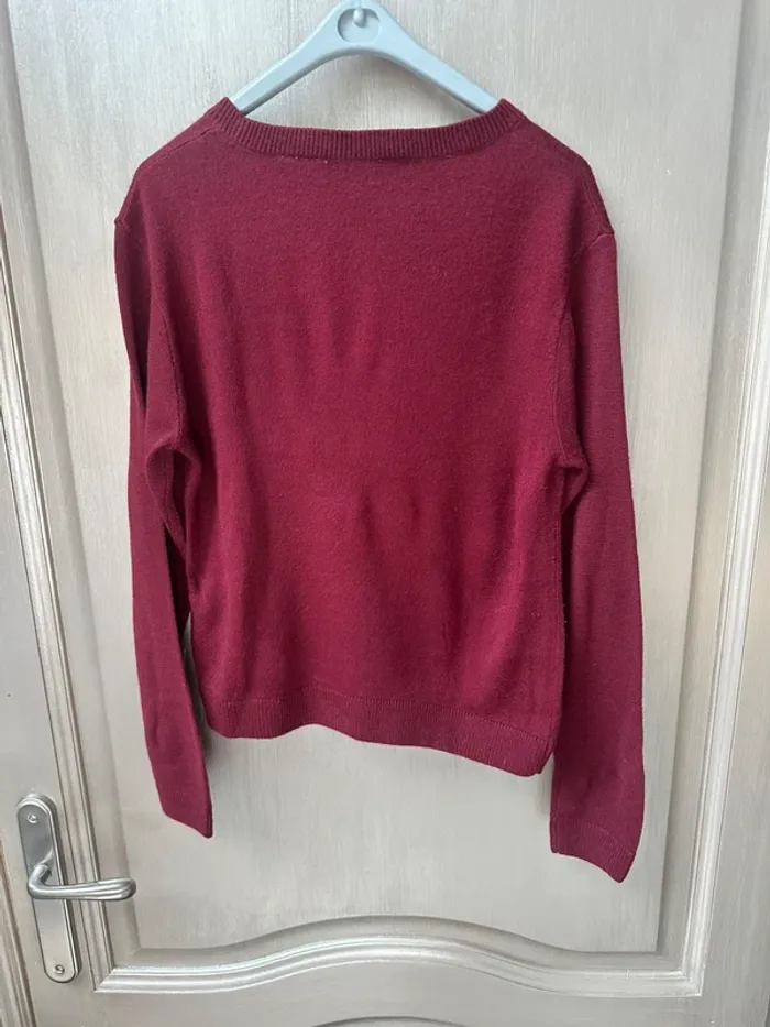 Pull Poudlard Harry Potter H&M 10 - 12 ans fille bordeaux - photo numéro 8