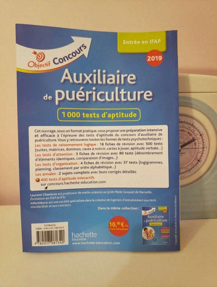 Livre 📖 concours auxiliaire de puériculture 2019 6€ - photo numéro 6
