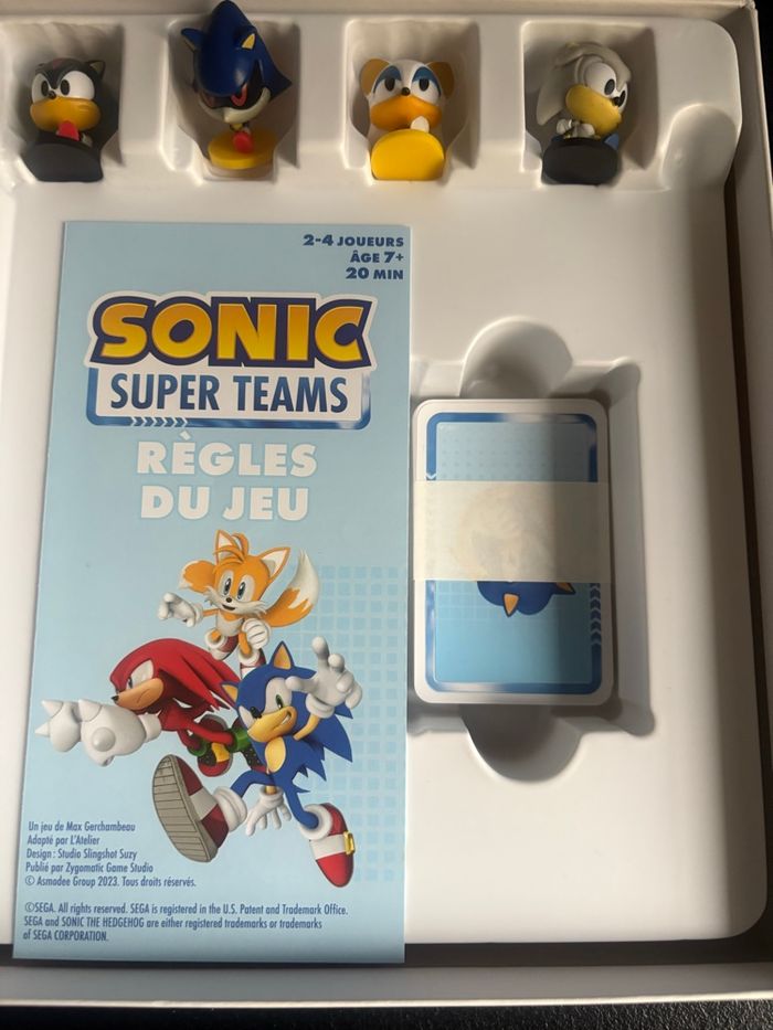 Jeux de société Sonic teams - photo numéro 3