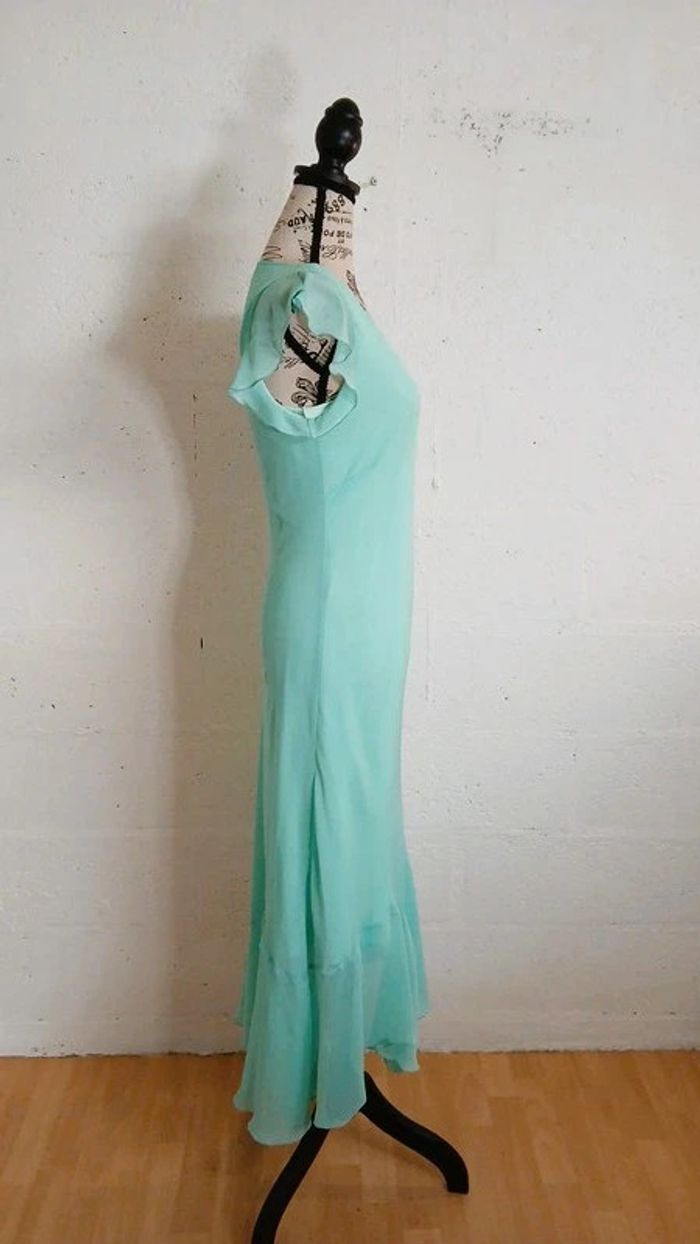 Robe longue asymétrique El Corte Inglés – Taille 40 – État satisfaisant - photo numéro 6