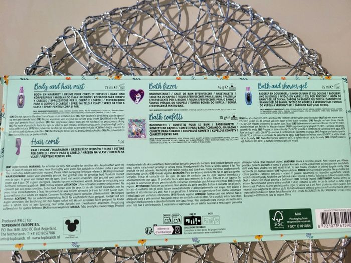 Lot complet pour cheveux et douche La Reine des neiges - photo numéro 3