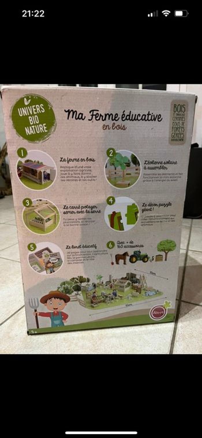 Ferme éducative en bois neuve - photo numéro 3