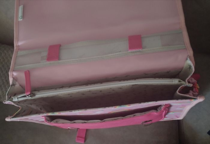Cartable caméléon fille 38 cm neuf - photo numéro 5