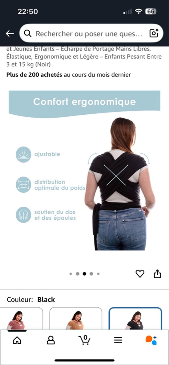 Écharpe de portage - photo numéro 2