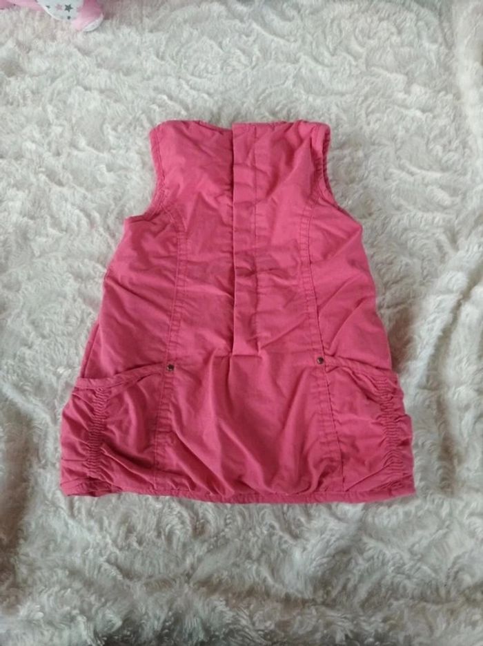 Robe doublée chaude Fille 3 mois cœur poches "Little touch of love" Kitchoun - photo numéro 11