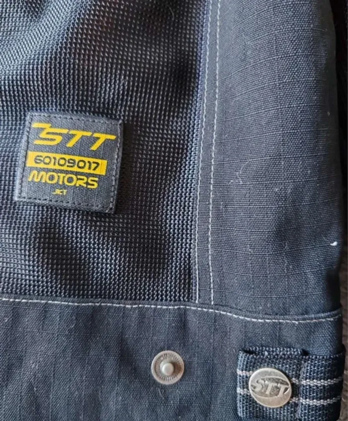 Veste de moto STT – Taille L – Noire - photo numéro 8