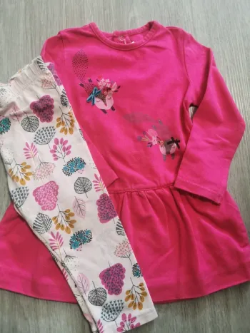 Ensemble fille catimini 18 mois
