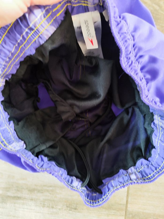 Short de bain violet Taille M Speedo - photo numéro 4