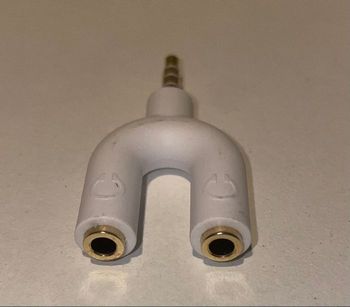 adaptateur JACK MALE-DOUBLE JACK FEMELLE