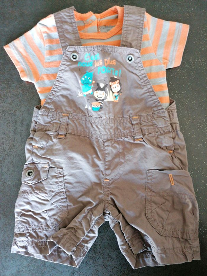 Ensemble tee-shirt combi short