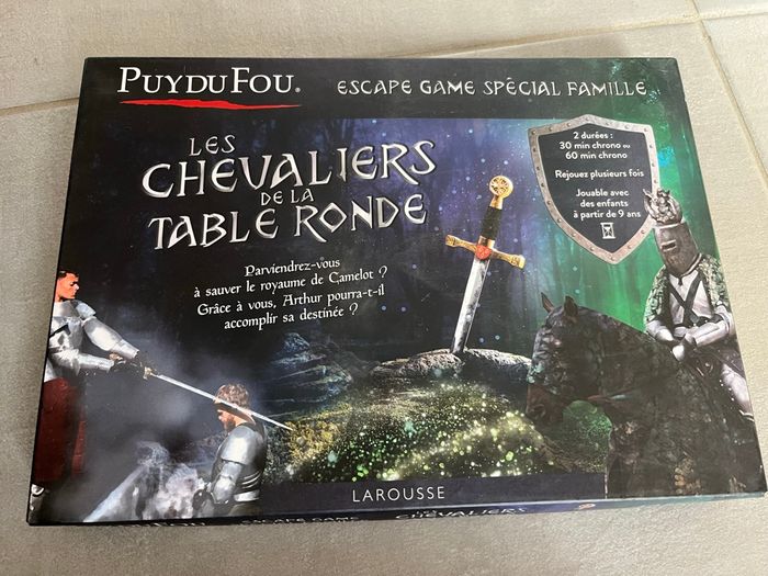 les chevaliers de la table ronde le Puy du Fou