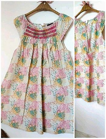 5 ans sergent major robe été multicolores /Excellent état